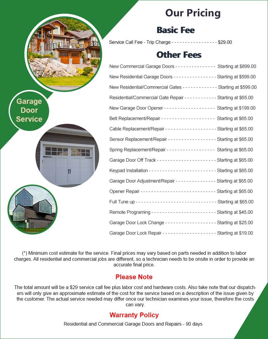 Quality Garage Door Dallas, TX 469-606-9635